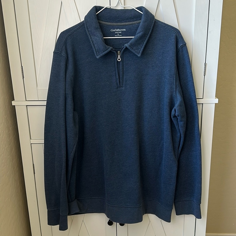 Navy 1/4 Zip Pullover
